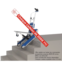 Diable escalier électrique avec chenille 420 kg