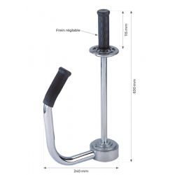 Dérouleur manuel pour film étirable
